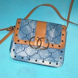 Girls vintage justice denim purse